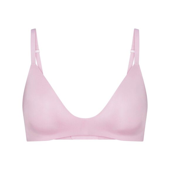 Skims Wireless Lightly Lined Bra Baby Pink Size 30C - Picture 1 of 10